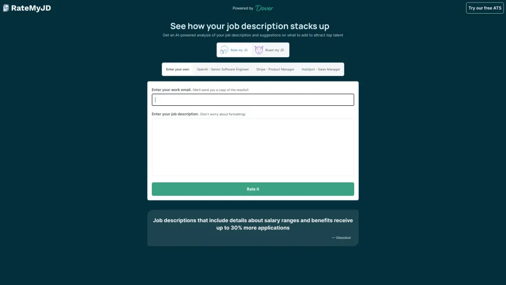 RateMyJD by Dover