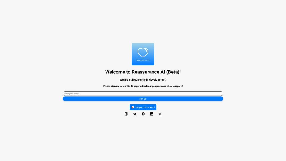 Reassurance AI (Beta)