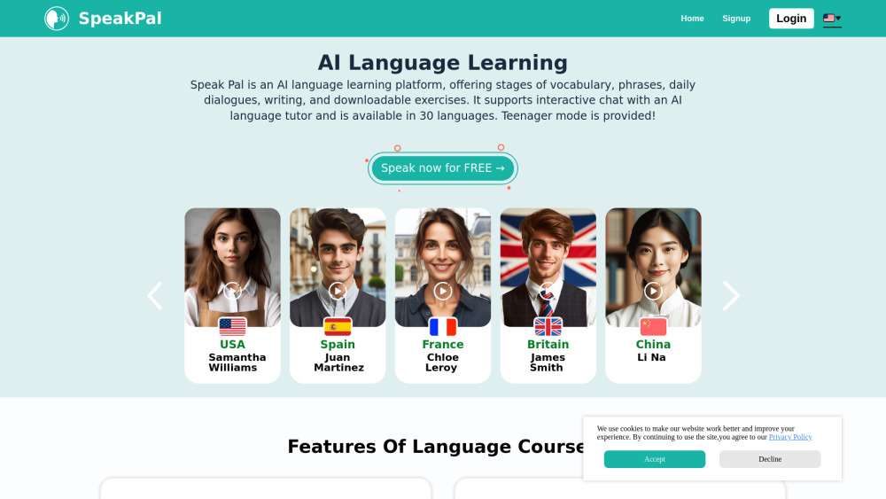The Best AI Language Learning-SpeakPal