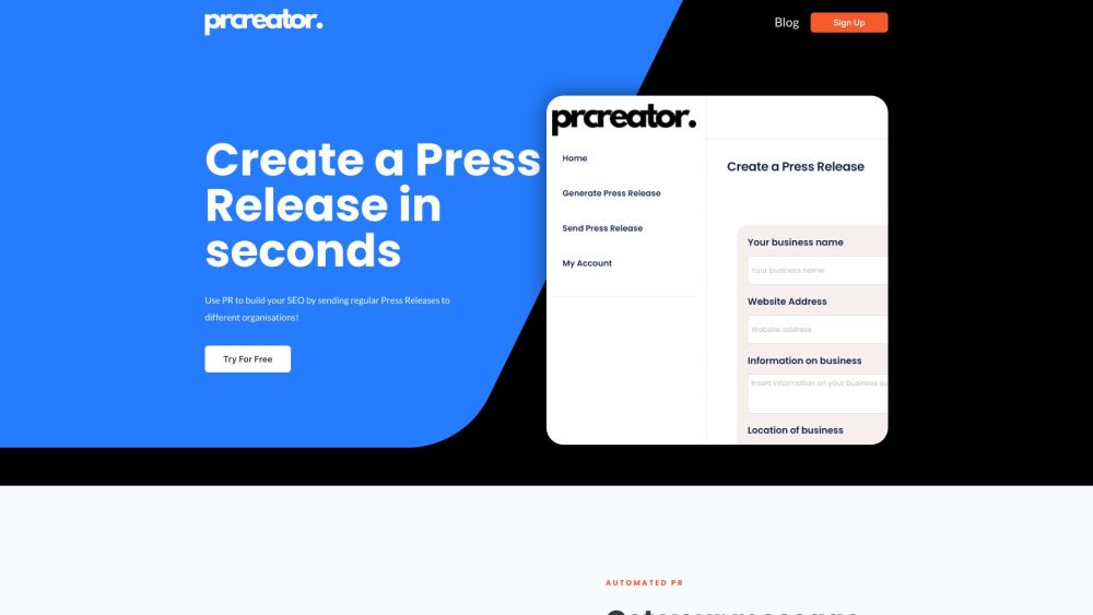 The Pr Creator