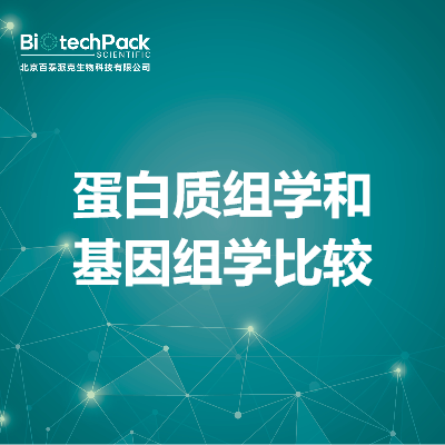 蛋白质组学和基因组学比较