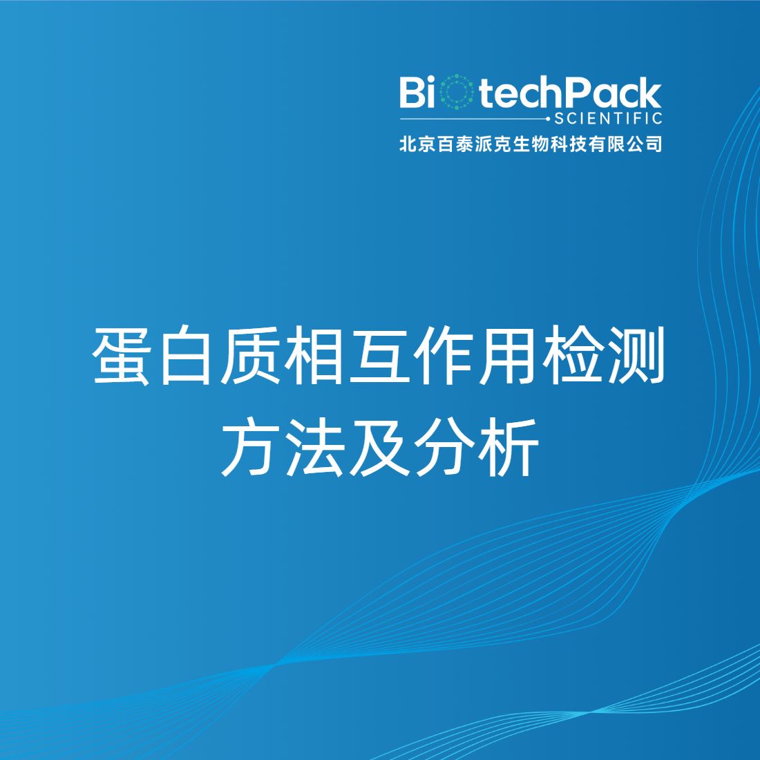 蛋白质相互作用检测方法及分析