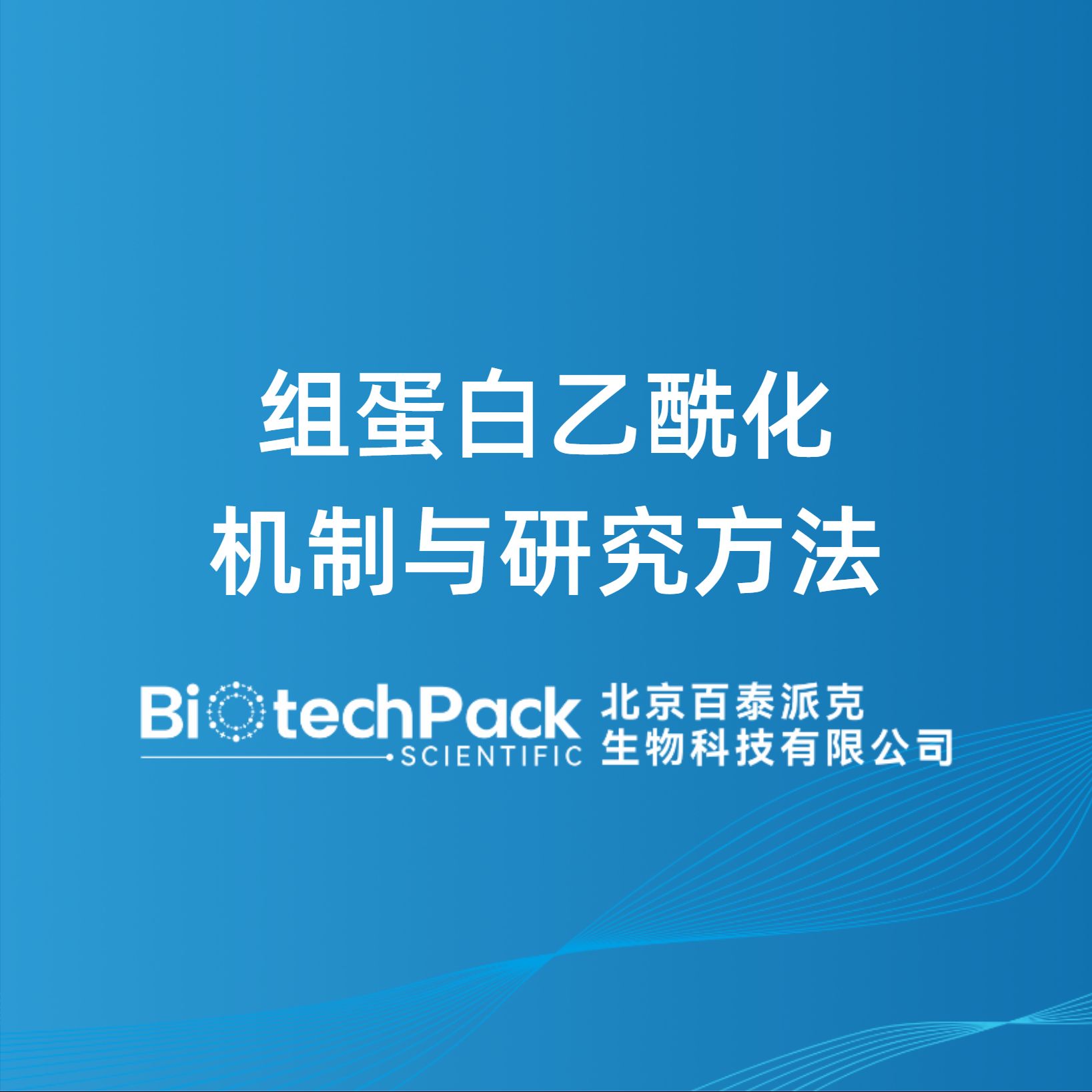 组蛋白乙酰化机制与研究方法