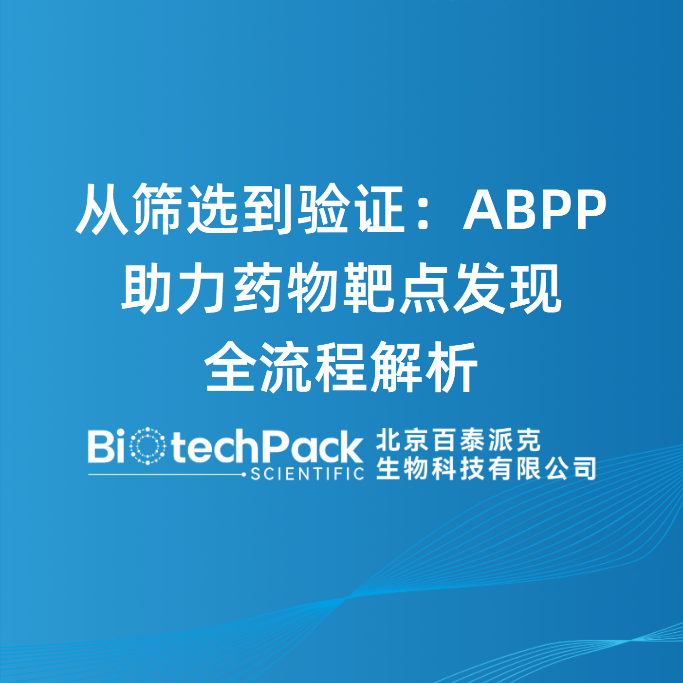 从筛选到验证：ABPP助力药物靶点发现全流程解析