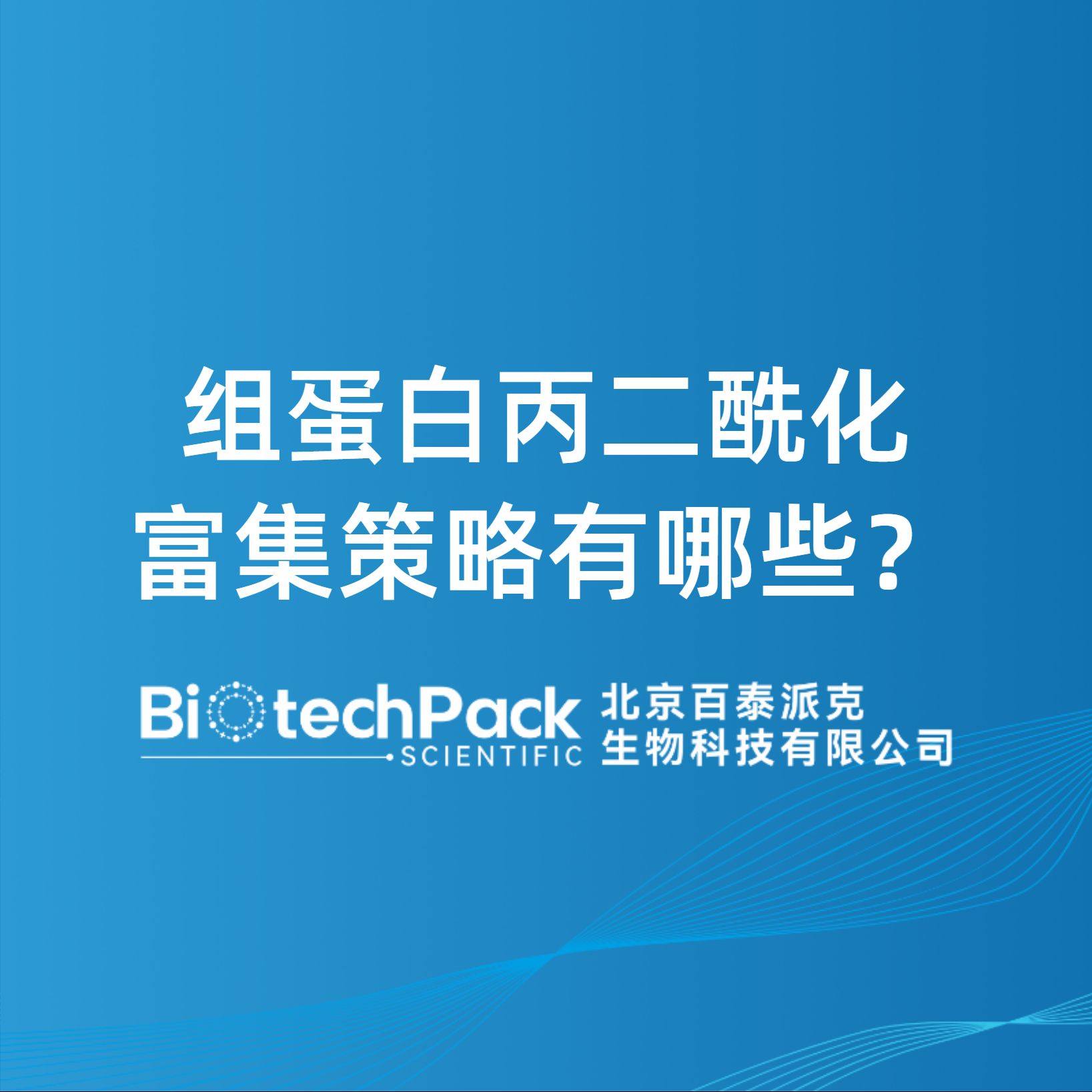 组蛋白丙二酰化富集策略有哪些？