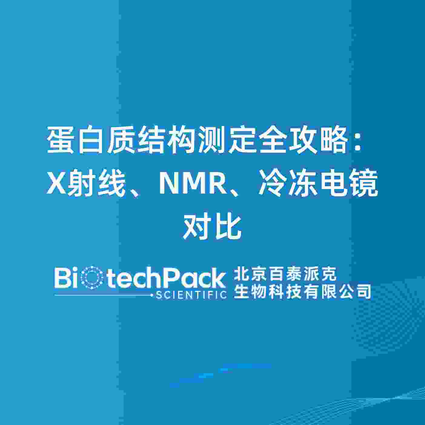 蛋白质结构测定全攻略：X射线、NMR、冷冻电镜对比