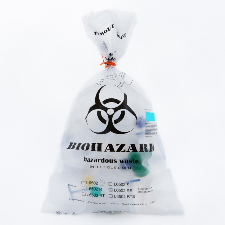 L6502高压灭菌袋, SEROAT生物垃圾袋, 废弃物处理袋
