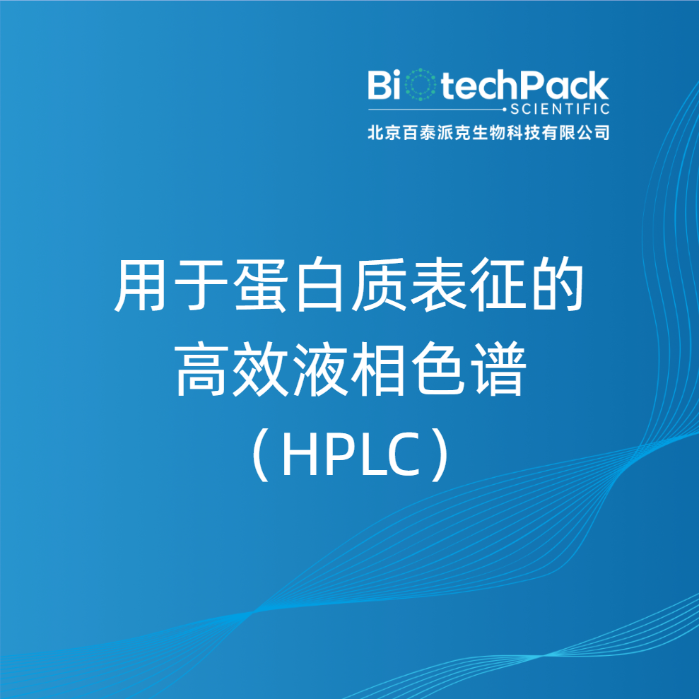 用于蛋白质表征的高效液相色谱（HPLC）