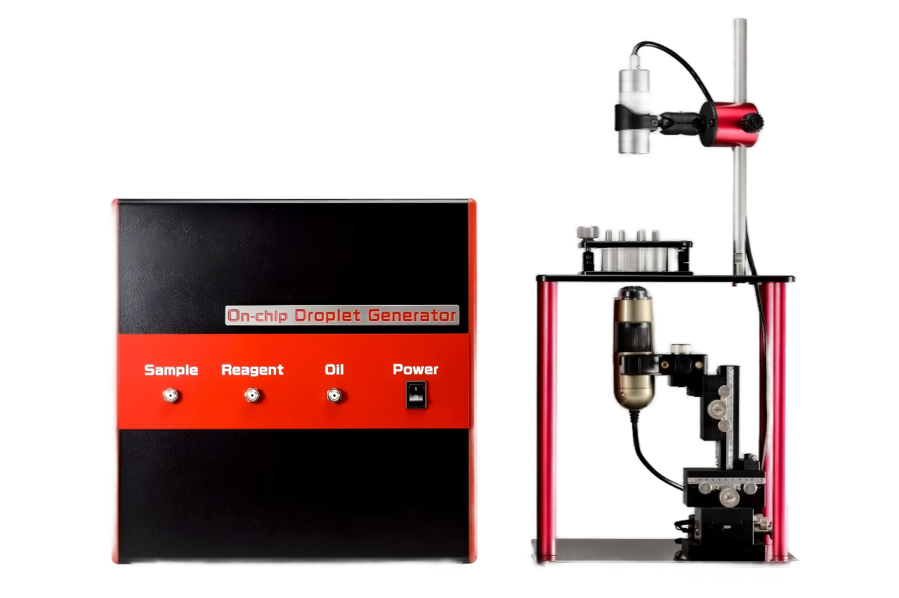 单细胞微流控微液滴高速生成及分选系统
