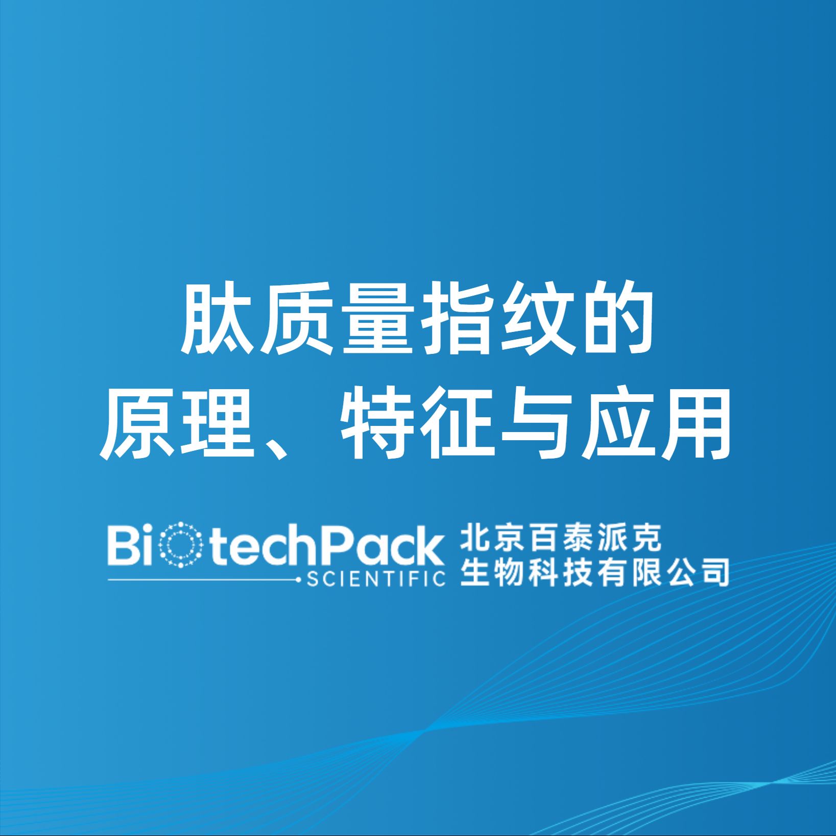 肽质量指纹的原理、特征与应用
