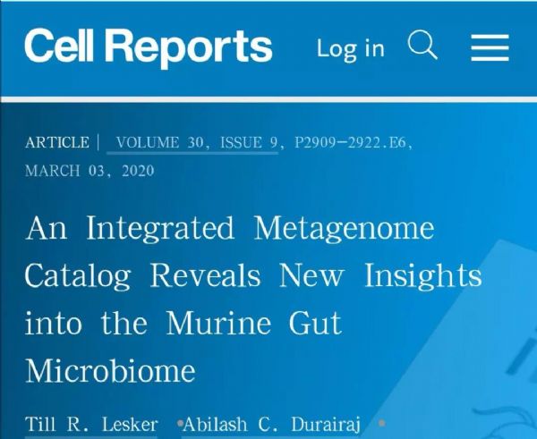 Cell Rep：肠道微生物大规模宏基因组研究突破，助力治疗心血管疾病！