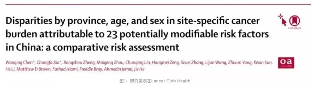 Lancet子刊：中国最常见的23个致癌因素！七大核心建议降低癌症！