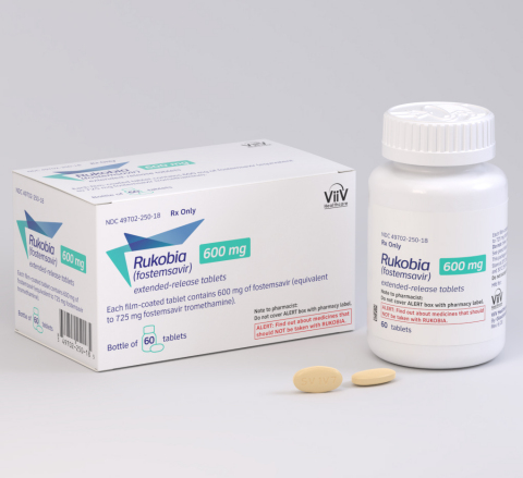 FDA批准新型抗HIV疗法Rukobia，用于治疗选择有限的患者