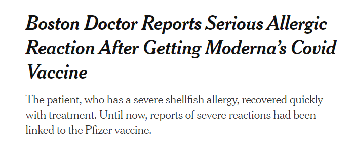 使用过破尿酸美容人群或许不合适接种Moderna疫苗，恐引发严重<font color="red">过敏</font>反应