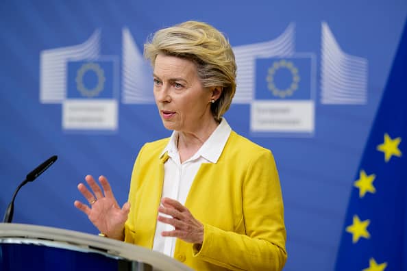 President of the EU Commission Ursula von der Leyen