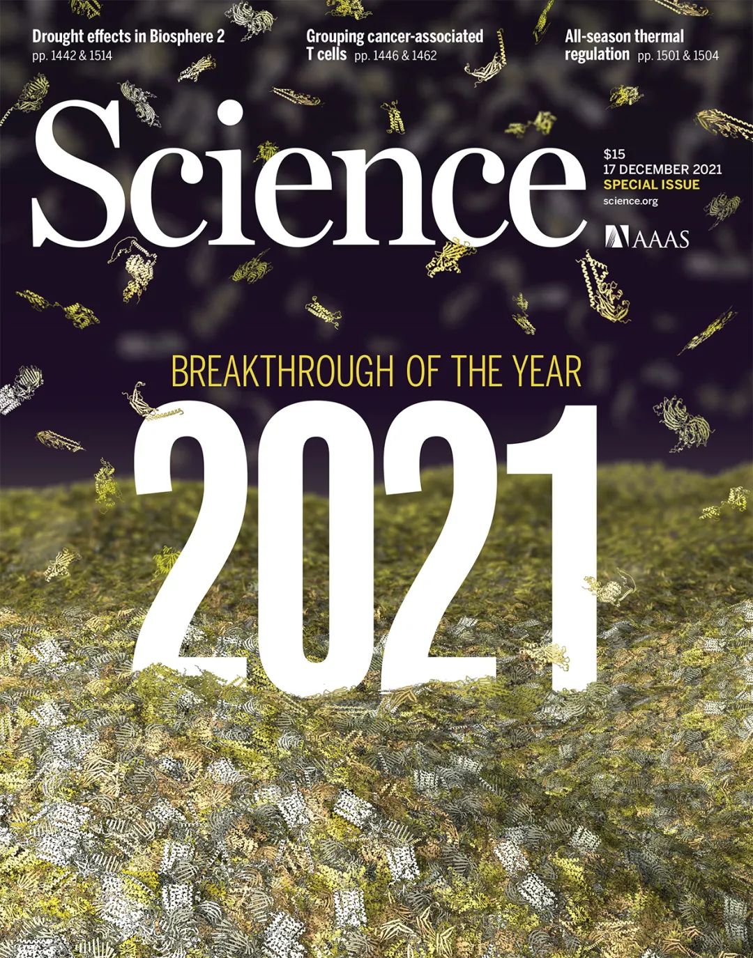Science和Nature：2021年十大科学突破