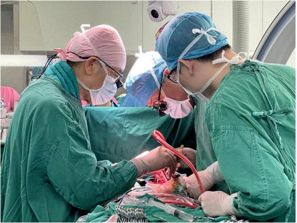 胡<font color="red">盛</font>寿院士团队将国产人工心脏在儿童体内植入