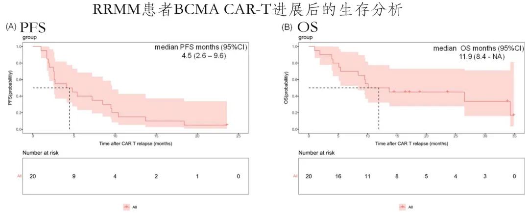 AJH：多发性骨髓瘤BCMA CAR-T后的抗骨髓瘤治疗结局，仍有待提高