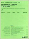 IEEE T INFORM THEORY