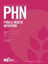 PUBLIC HEALTH NUTR