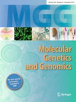 MOL GENET GENOMICS MOL GENET GENOMICS