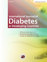 INT J DIABETES DEV C INT J DIABETES DEV C