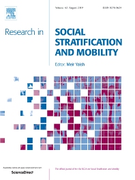RES SOC STRAT MOBIL