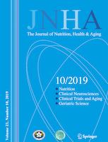 J NUTR HEALTH AGING J NUTR HEALTH AGING