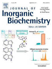 J INORG BIOCHEM J INORG BIOCHEM