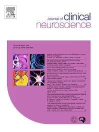 J CLIN NEUROSCI J CLIN NEUROSCI