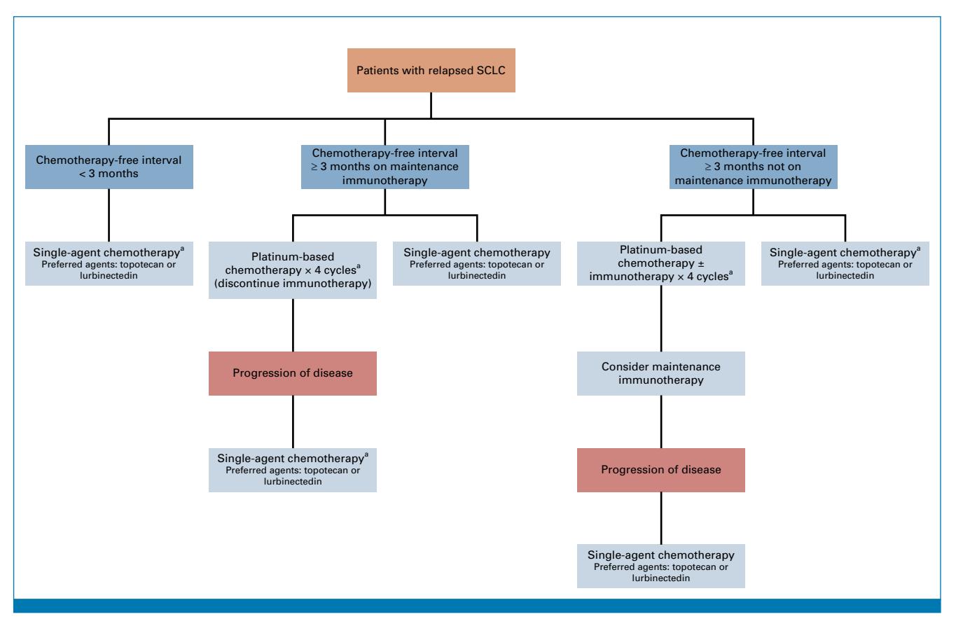 【NCCN Guidelines】Relapsed SCLC Treatment Algorithm