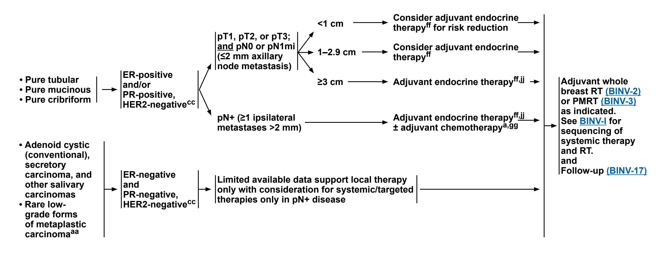 【NCCN Clinical Practice Guidelines in Oncology:Breast Cancer(Version 5.2025)】Clinical Treatment Algorithm