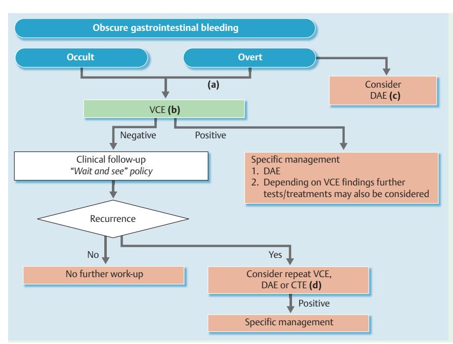 【ESGE Clinical Guideline】Obscure Gastrointestinal Bleeding Diagnostic Algorithm