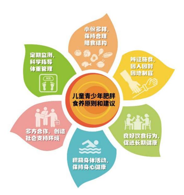 【儿童青少年肥胖食养指南(2024年版)】儿童青少年肥胖食养原则和建议