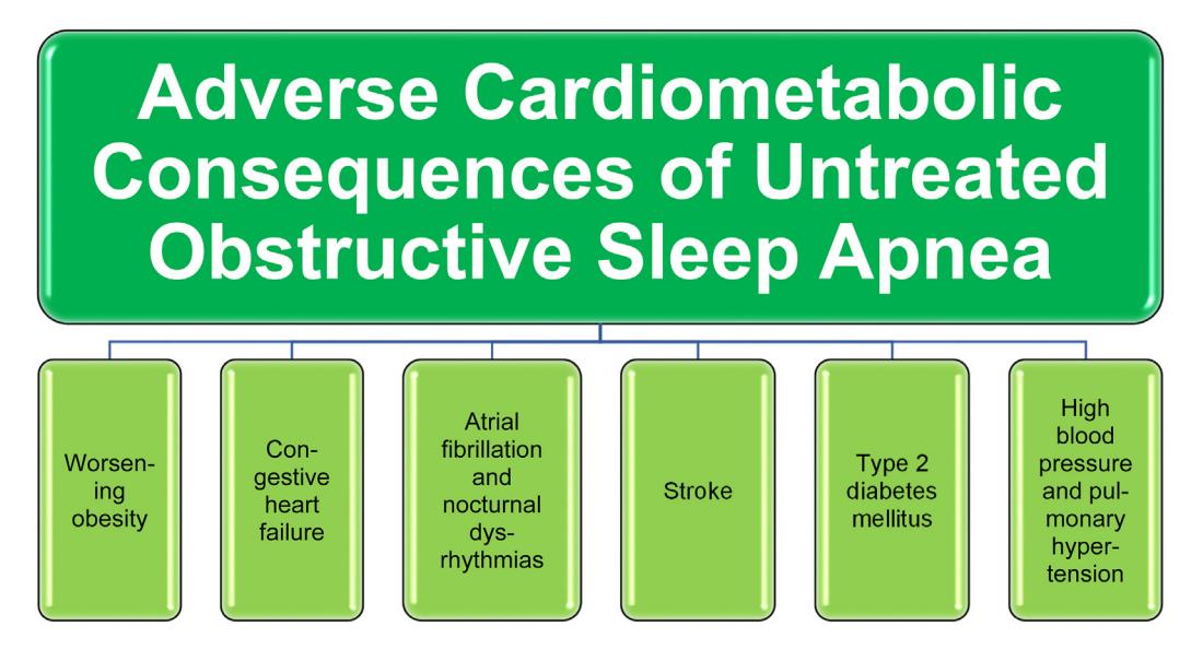 Adverse Cardiometabolic Consequences of Untreated Obstructive Sleep Apnea