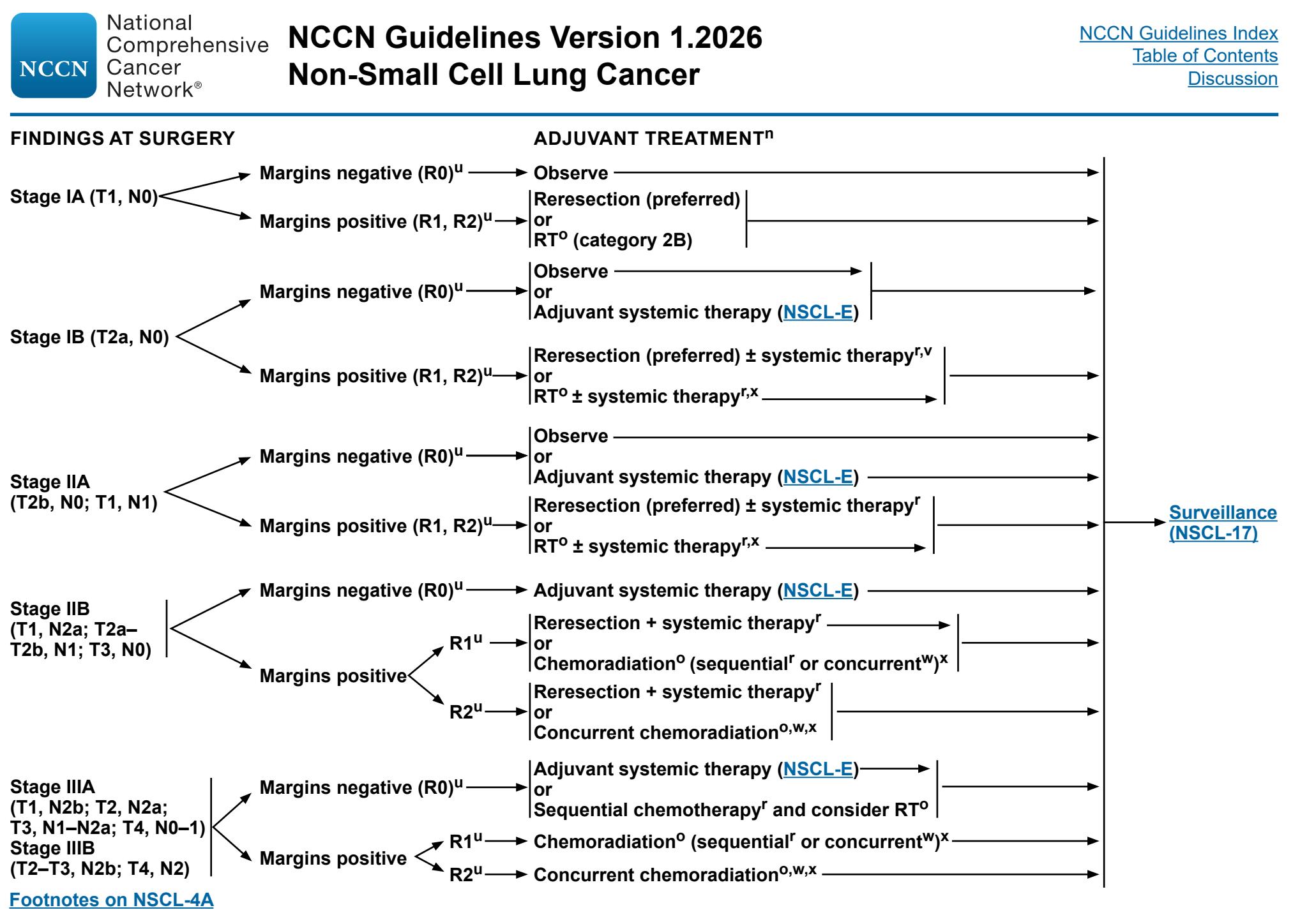【NCCN Clinical Practice Guidelines in Oncology:Non-Small Cell Lung Cancer (Version 1.2026)】Clinical Practice Guideline