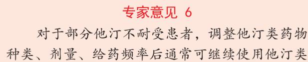 【CLINICAL_PHOTO/专家意见】针对他汀不耐受患者,通过调整药物种类、剂量或频率,多数患者仍可继续接受他汀治疗。