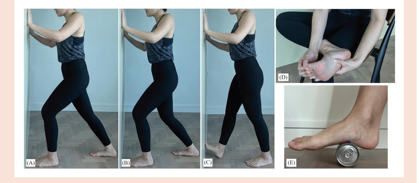 【Consensus statements and guideline for the diagnosis and management of plantar fasciitis in Singapore】Physical therapy exercises