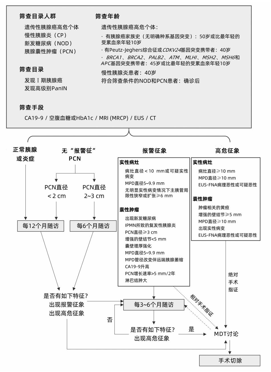 【临床肝胆病杂志】中国胰腺癌高危人群早期筛查和监测共识意见(2021,南京)