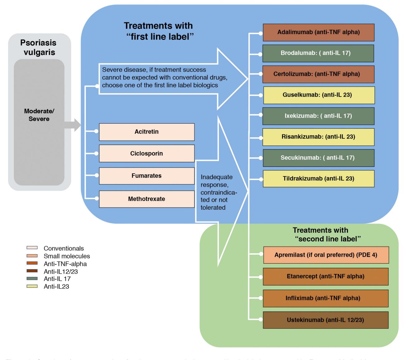 【EuroGuiDerm Guideline】Detailed Treatment Algorithm for Moderate-to-Severe Psoriasis