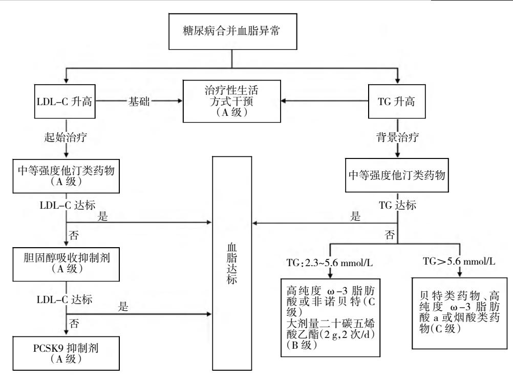【中国专家共识】糖尿病合并血脂异常临床管理路径图