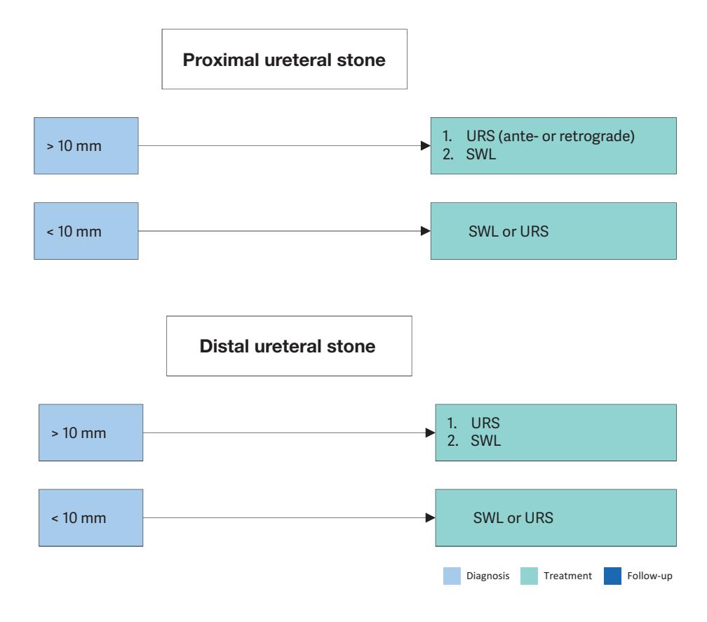 【Toronto Notes Clinical handbook】Ureteral Stone Management Algorithm