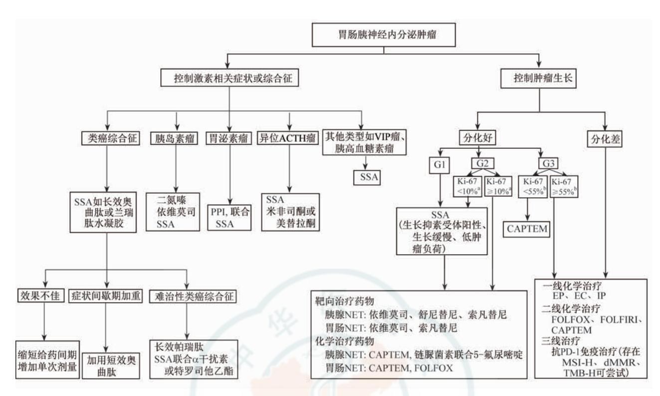 【胃肠胰神经内分泌肿瘤诊治专家共识(2020·广州)】诊疗路径流程图