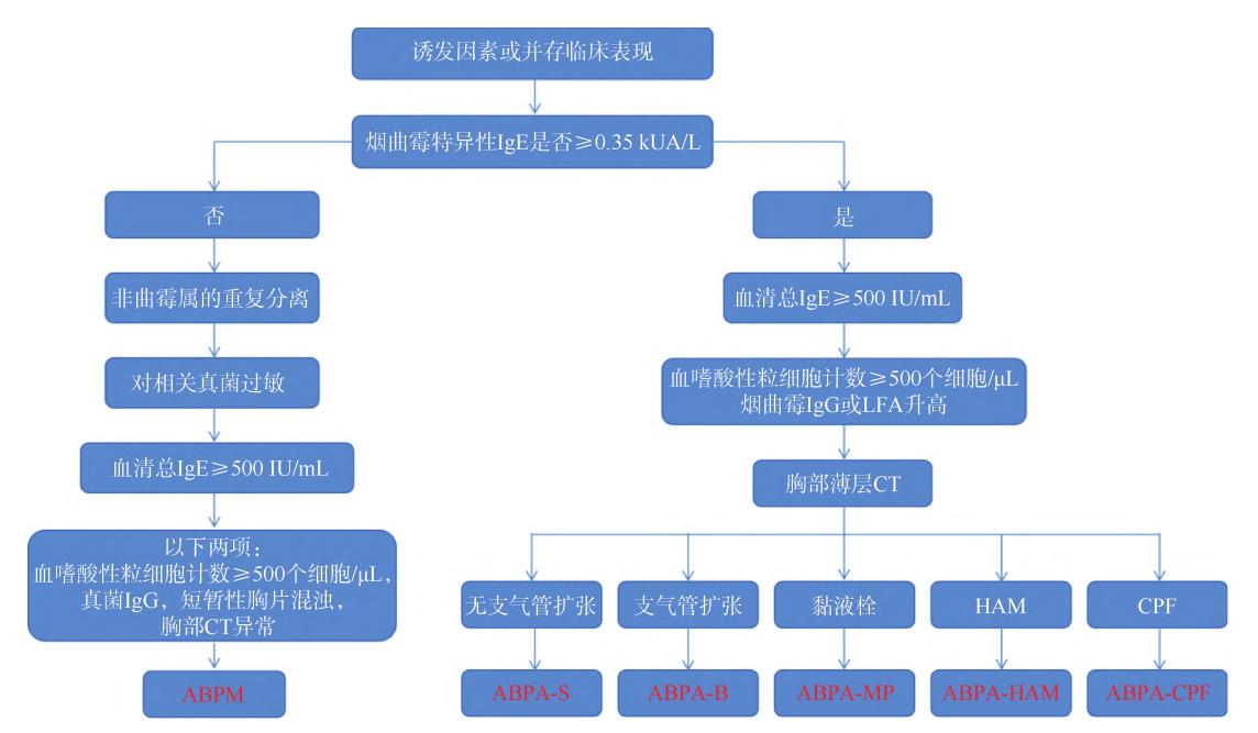 ABPA/ABPM诊断流程图