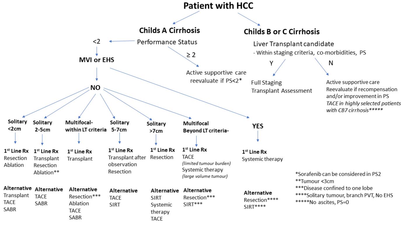 【NCCN Clinical Practice Guidelines: Hepatocellular Carcinoma】Systemic Therapy Flowchart for Advanced Hepatocellular Carcinoma