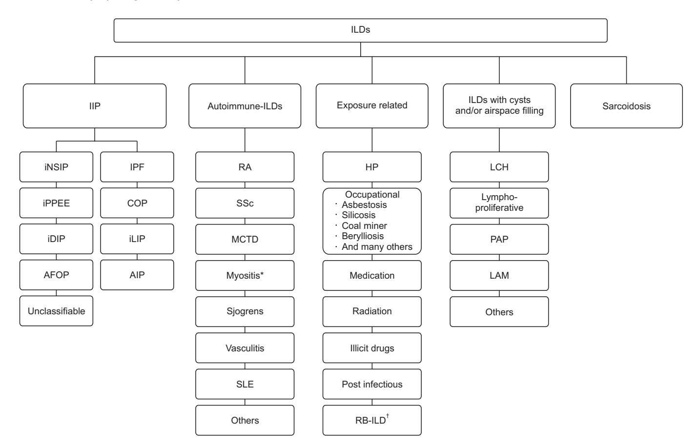 【Lancet 2022】Interstitial Lung Disease Classification Flowchart