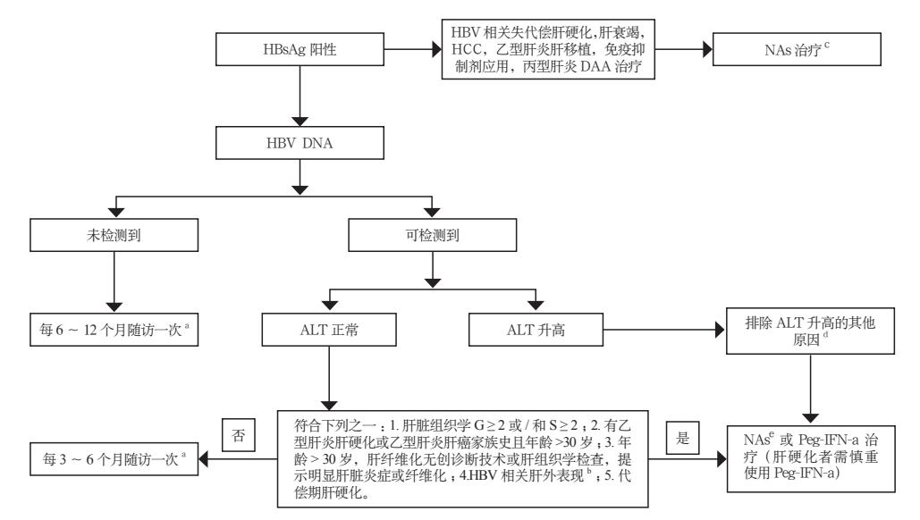 【慢性乙型肝炎抗病毒治疗评估流程图】