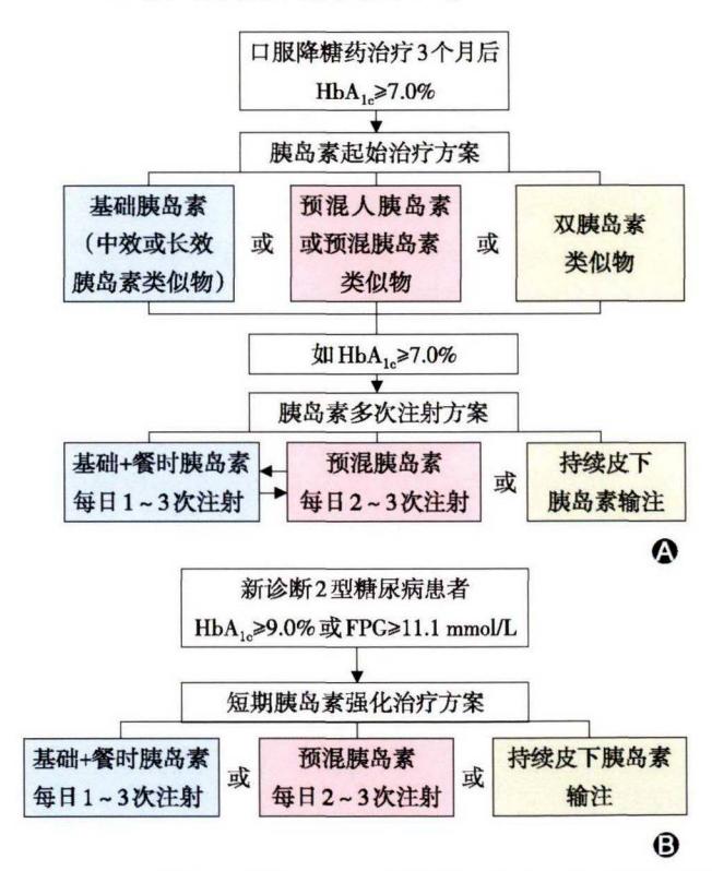 2型糖尿病胰岛素治疗路径图