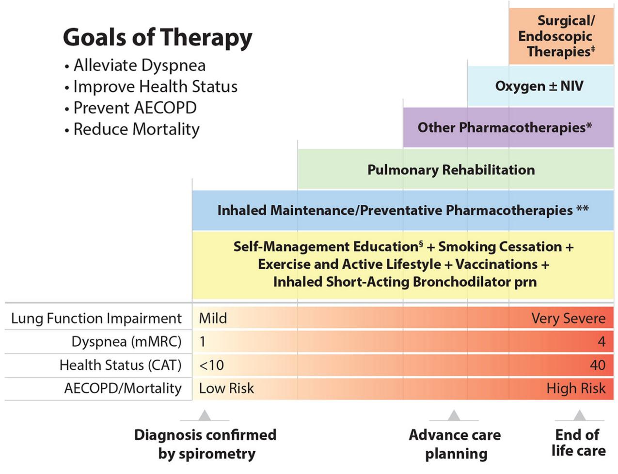 【GOLD Report 2026】COPD Management Algorithm