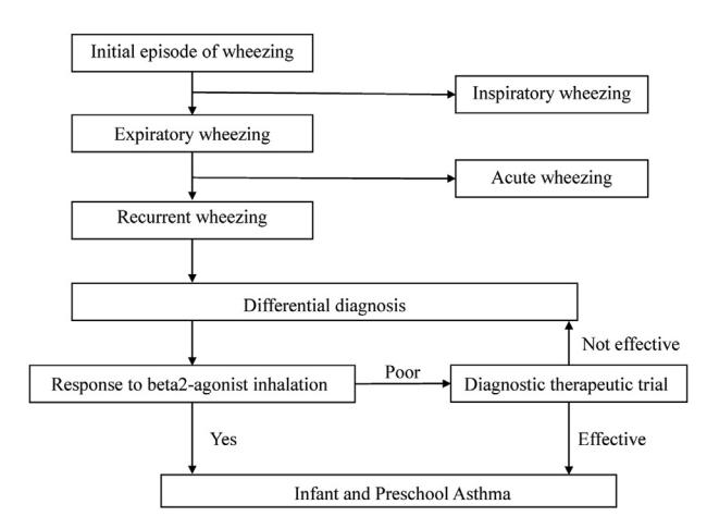 【Executive summary: Japanese Pediatric Guideline for the Treatment and Management of Asthma (JPGL) 2020】Diagnostic algorithm